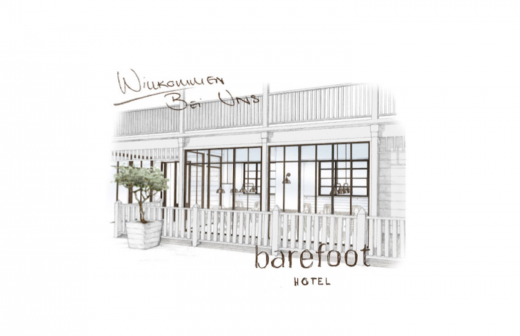 Skizze Barefoot Hotel